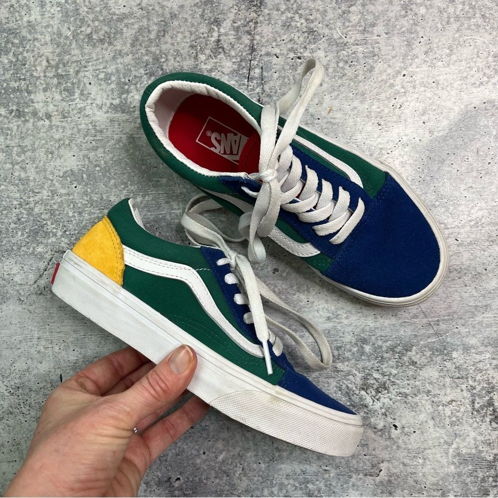 Kids Vans Primary Color Sneakers 2.5